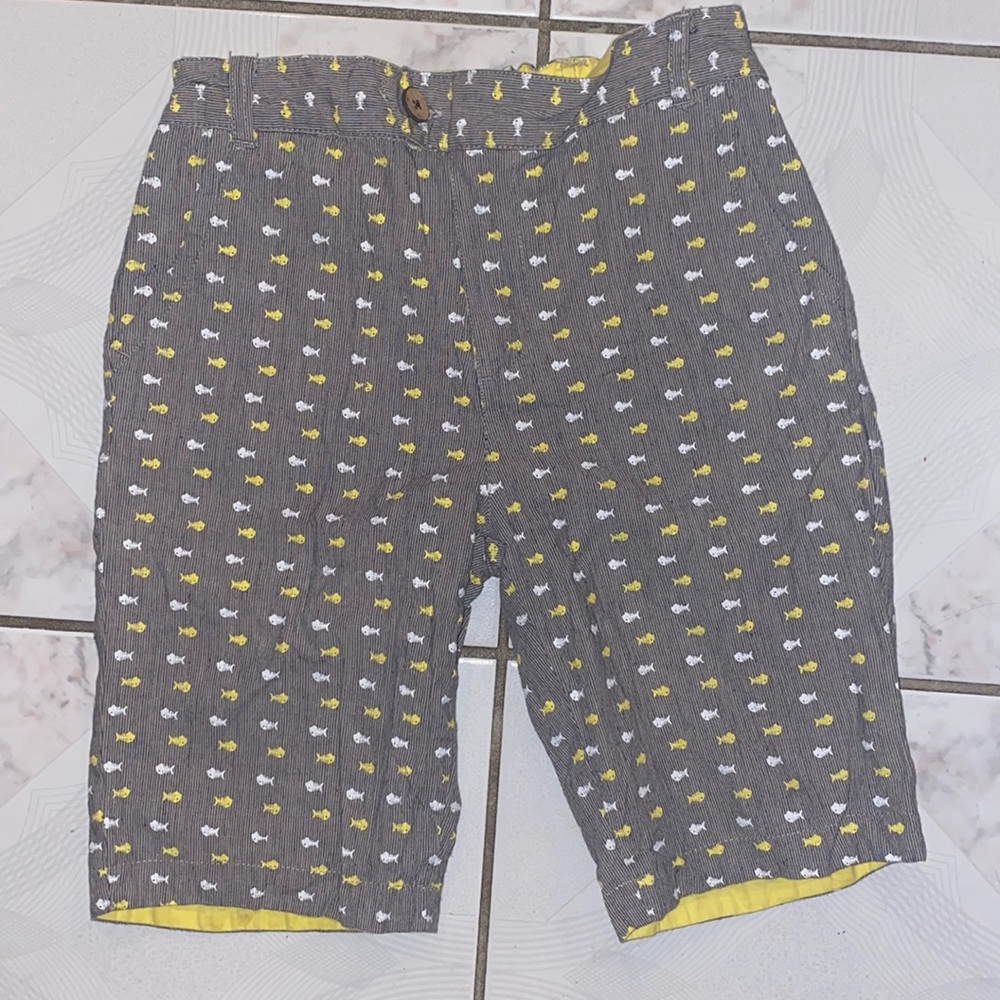 Boys Fore Reversible Gray Cargo Shorts size 10